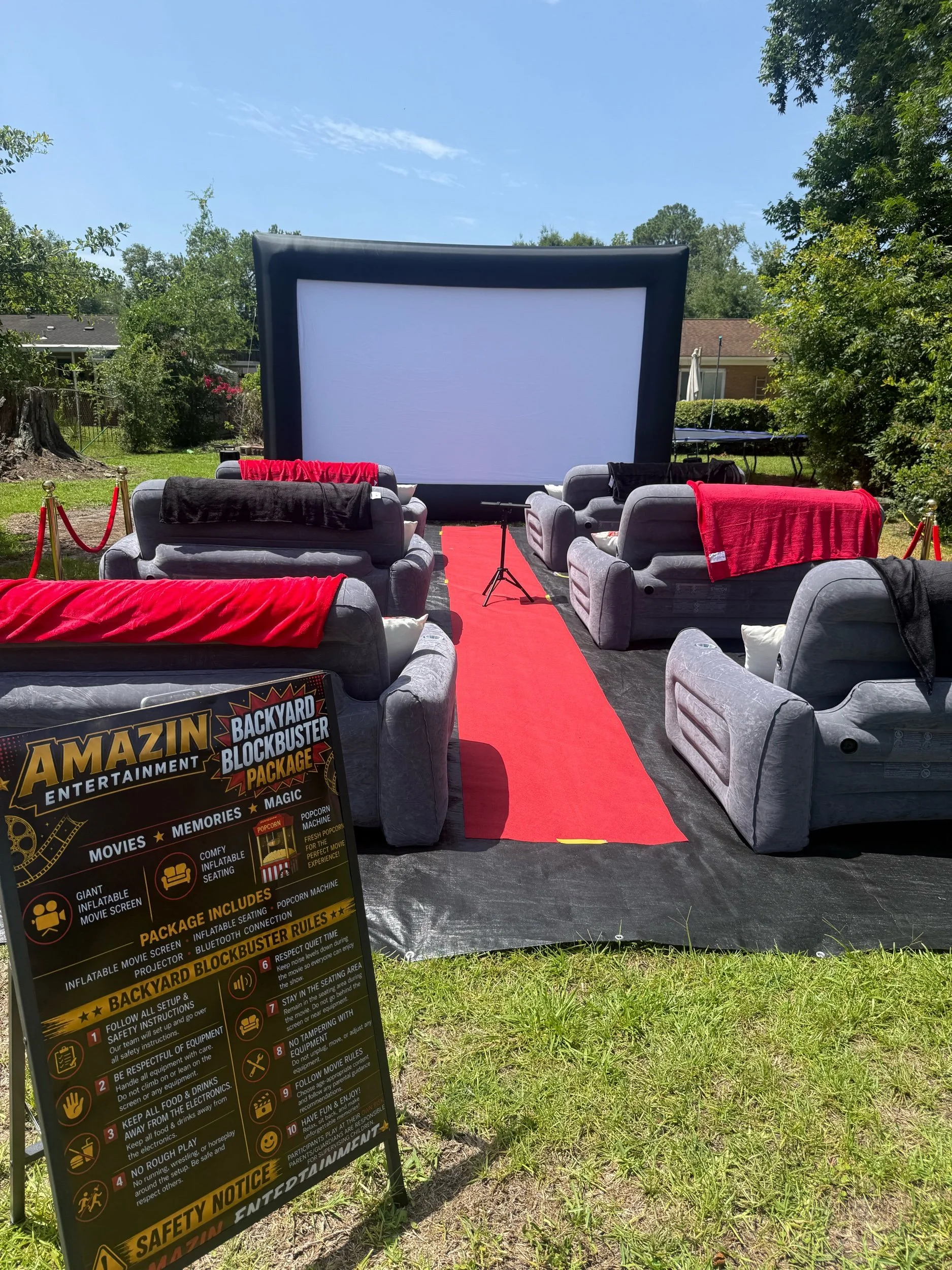 Backyard Blockbuster Package