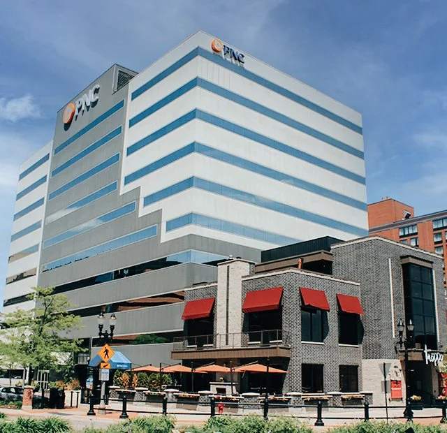 Commercial office property located at 120 North Washington Square in Lansing, Michigan. Past office leasing transaction successfully represented by Erin Peterson, demonstrating expertise in commercial office real estate and tenant representation.