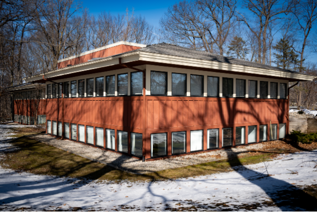 Office property located at 500 Cascade West Parkway in Grand Rapids, Michigan. Past commercial real estate transaction represented by Erin Peterson, highlighting experience in office sales and leasing throughout West Michigan.