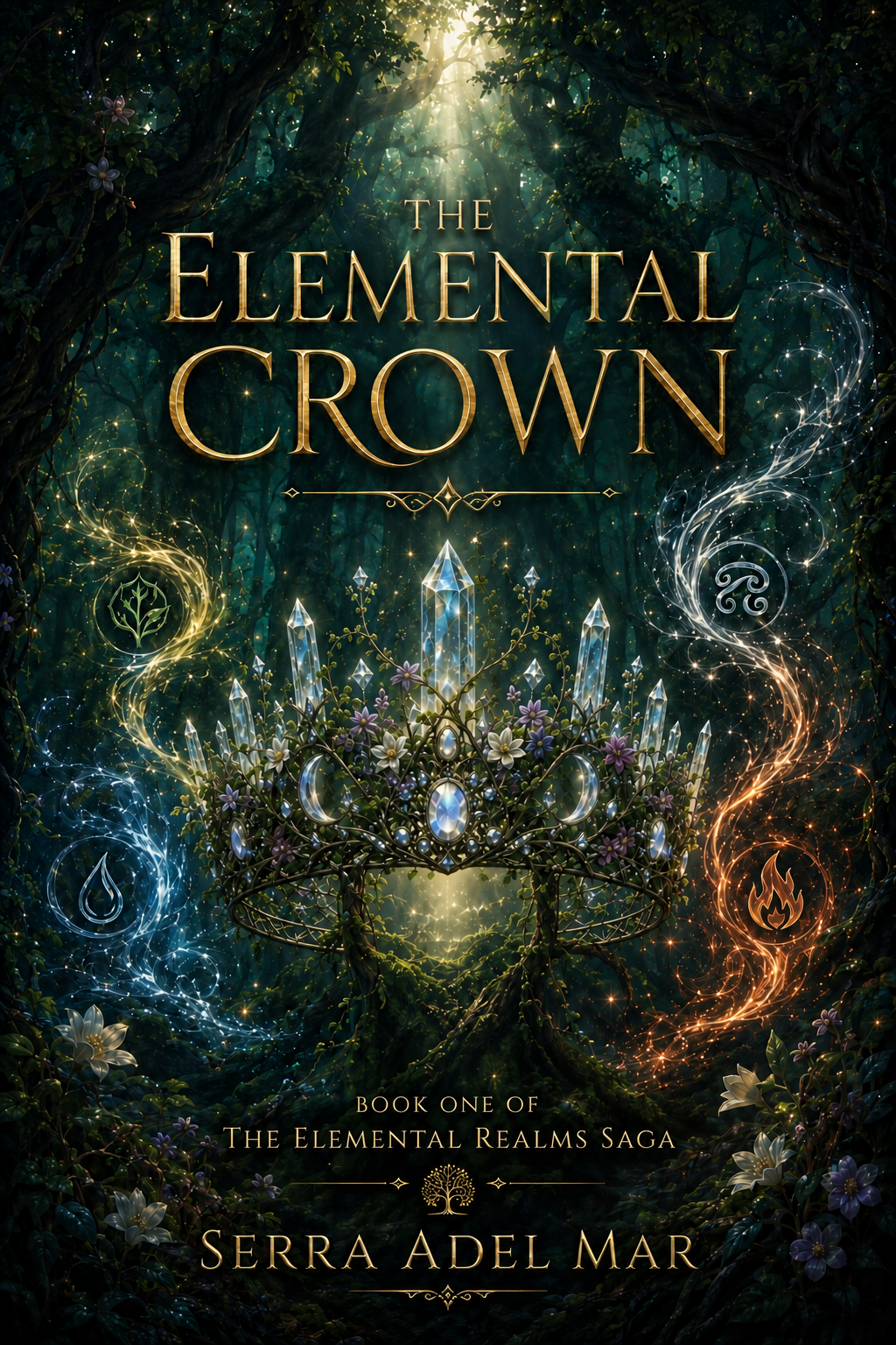 The Elemental Crown - Book Two of The Elemental Realms Saga