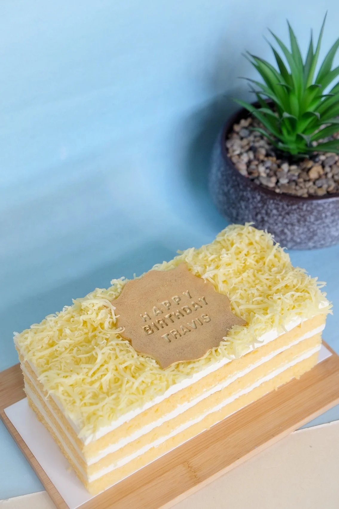 Bolu Keju (Indonesian style Cheese Cake)