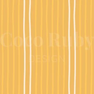 Close-up image of a surface with vertical yellow and white stripes.