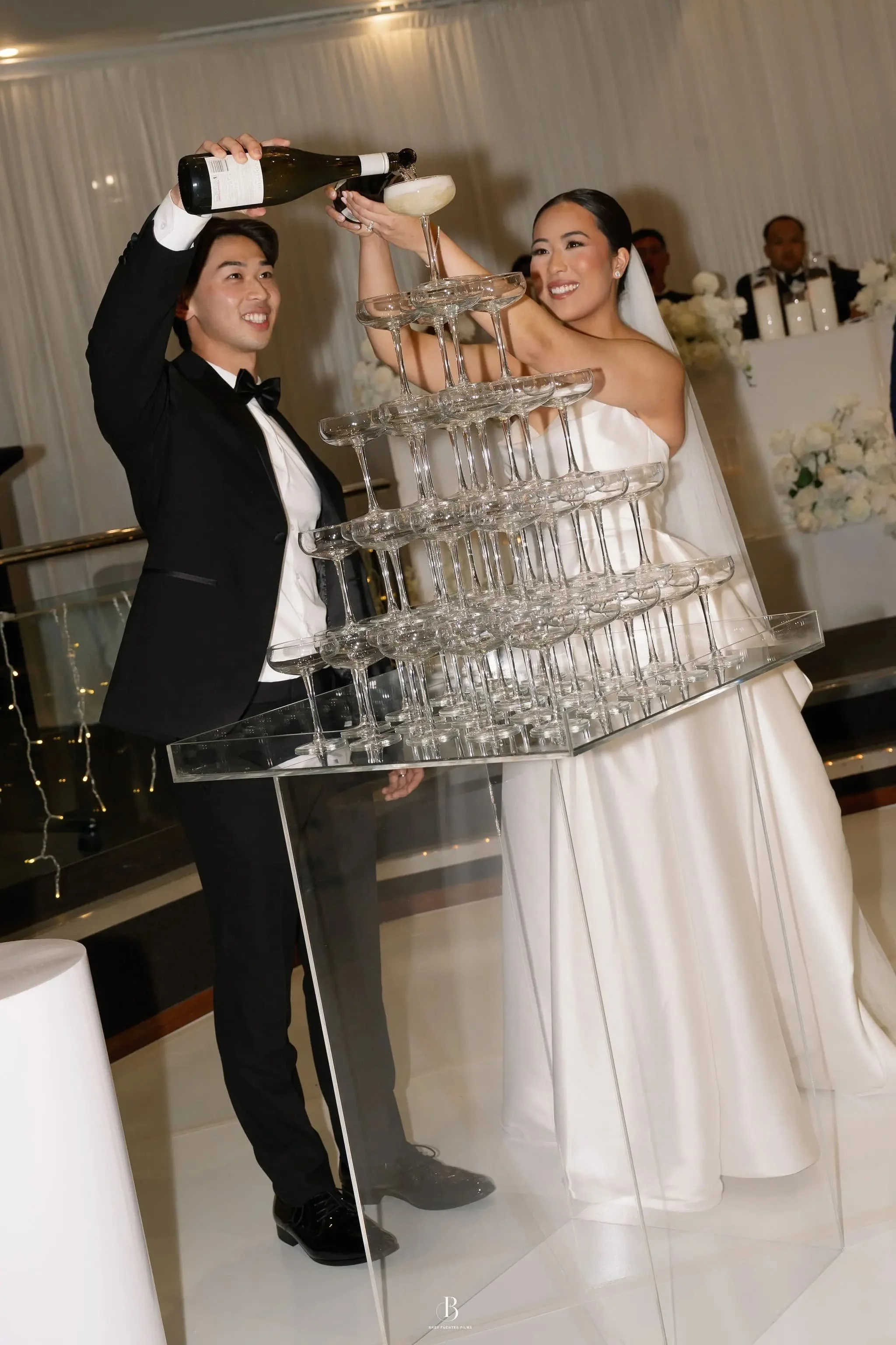 Elegant wedding reception at Donato Reception Centre, a European-inspired wedding venue in Adelaide.
