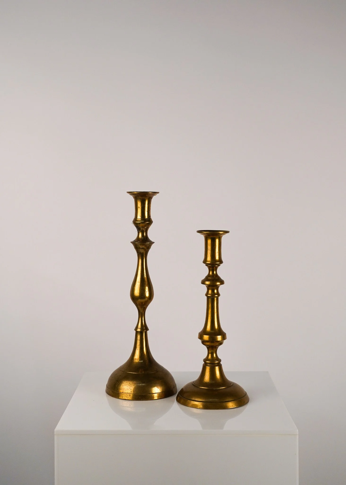 Vintage Brass Candlesticks