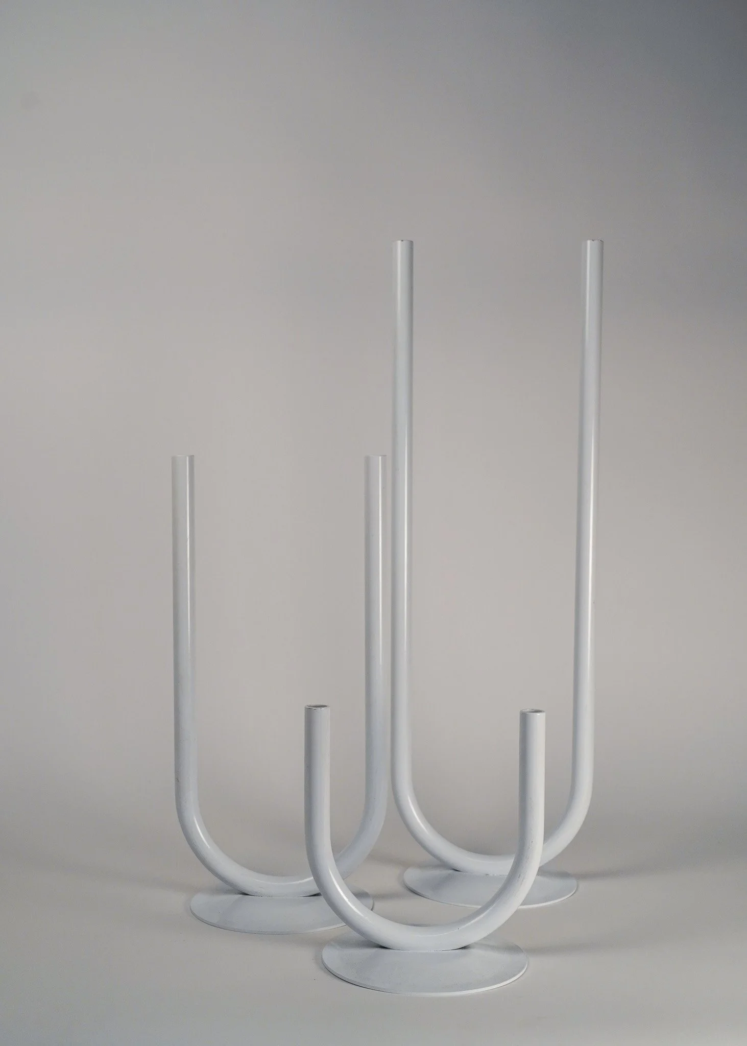 Crescent Tube Vases
