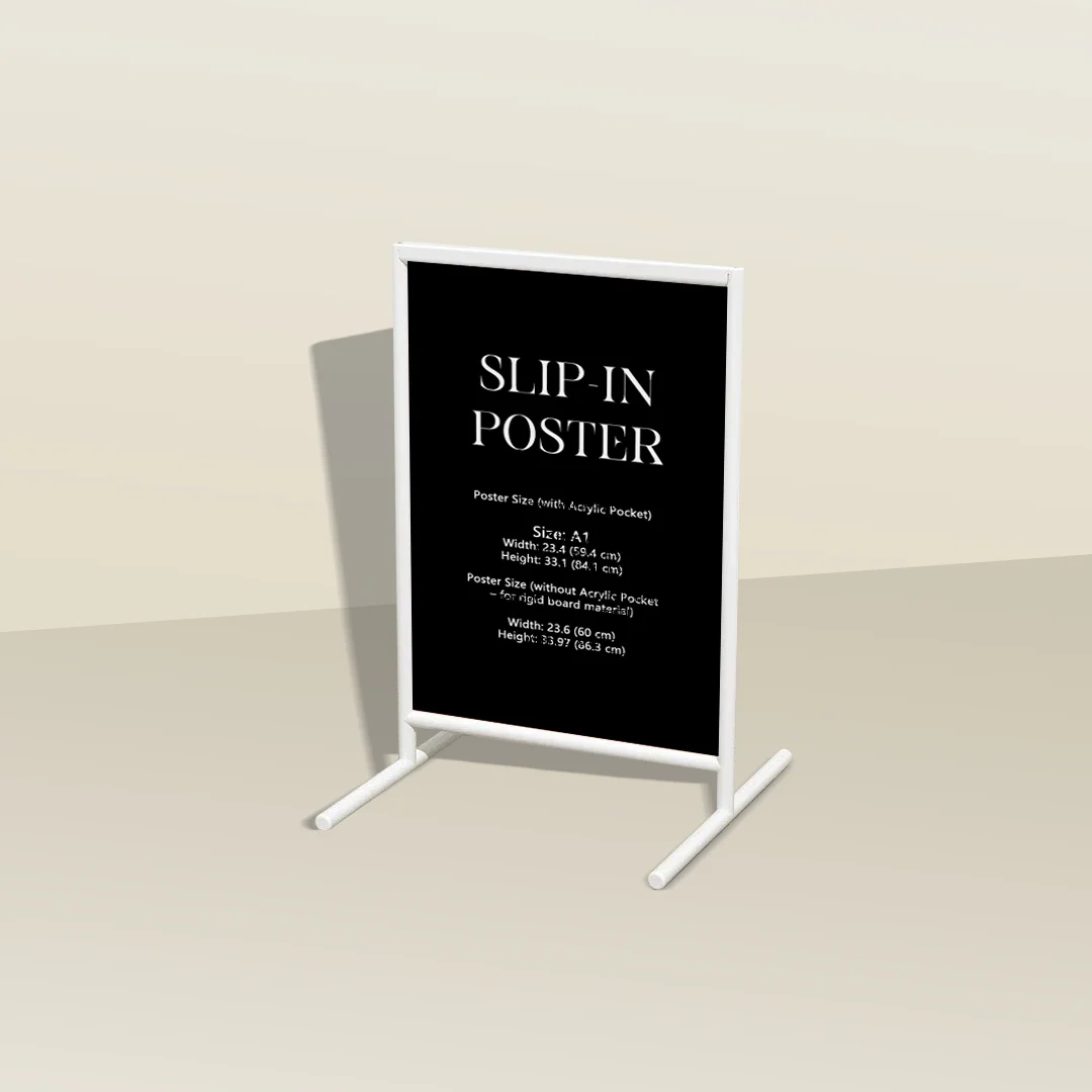 Short Poster Sign