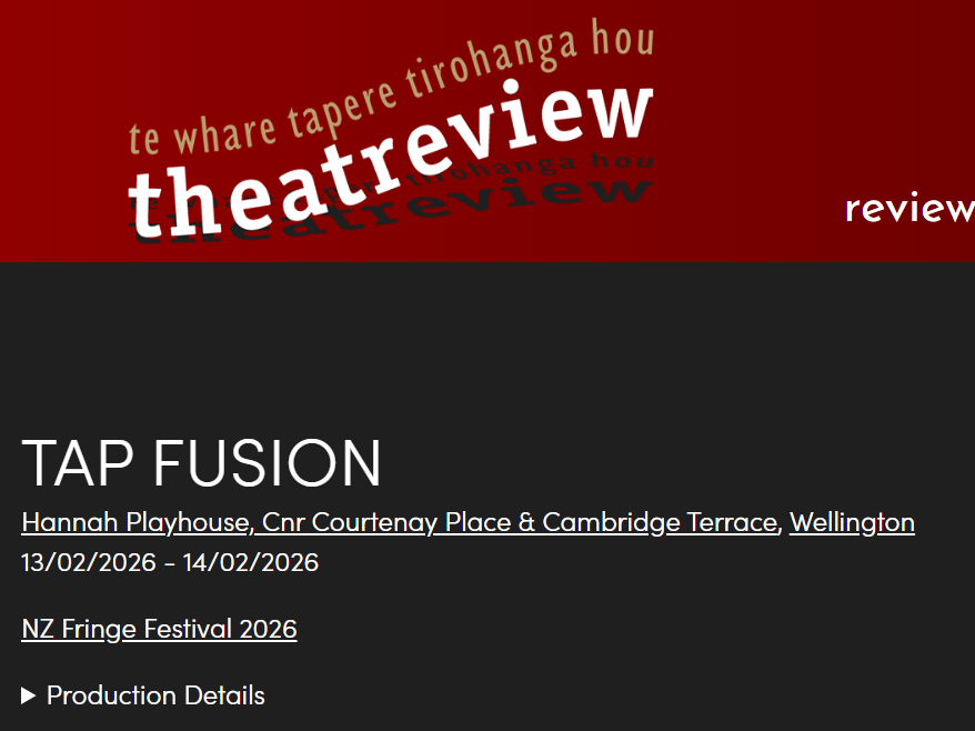 Theatreview - Tap Fusion 