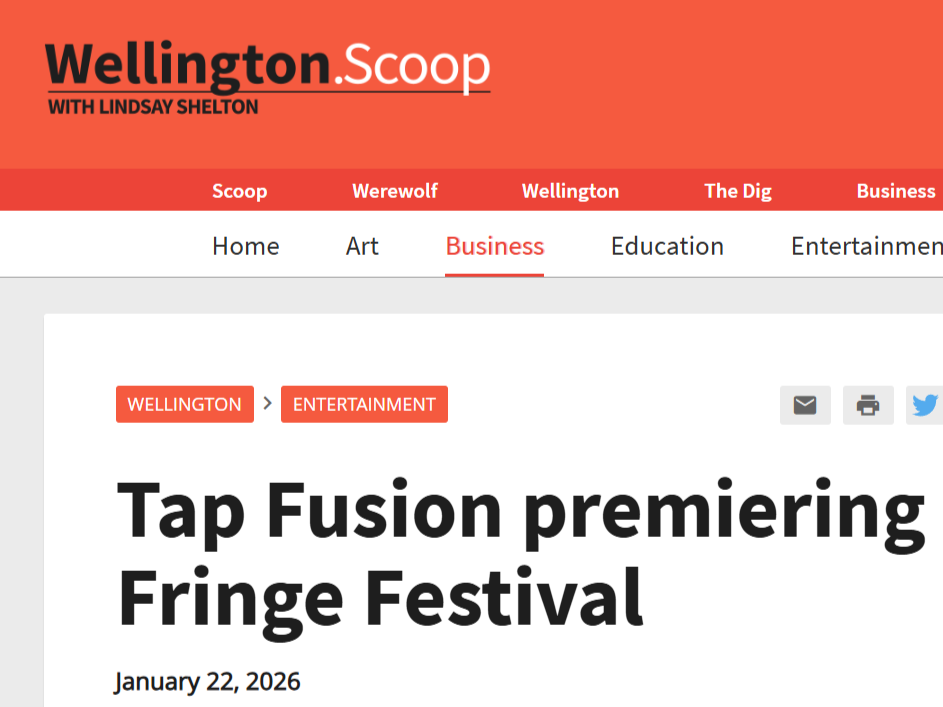 Wellington Scoop - Tap Fusion