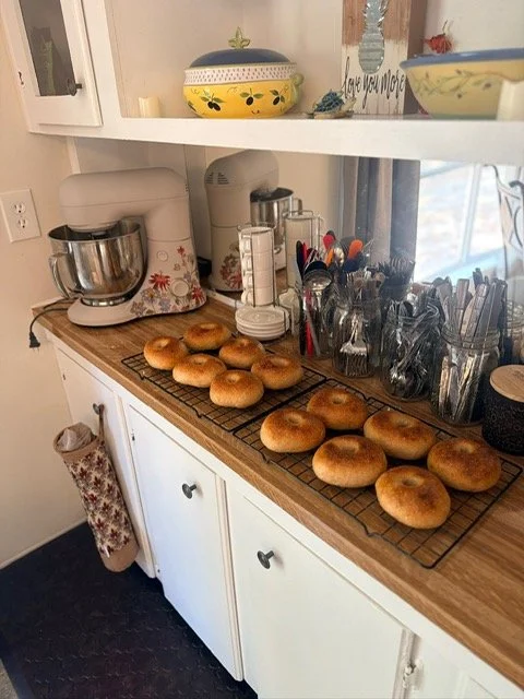 Sourdough Bagels
