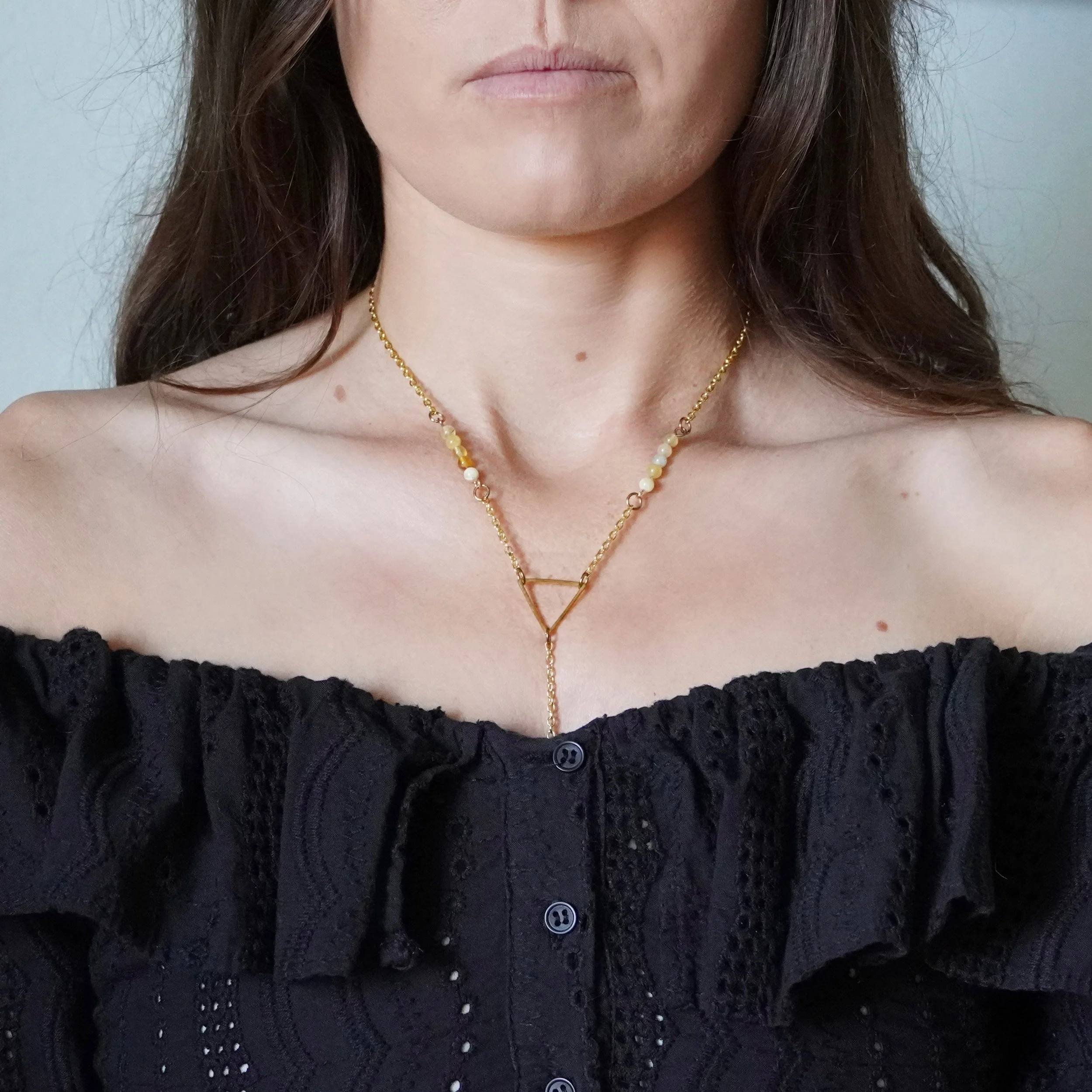 triad necklace