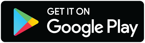 Google Play store badge with Google Play logo and text that says 'Get it on Google Play'.