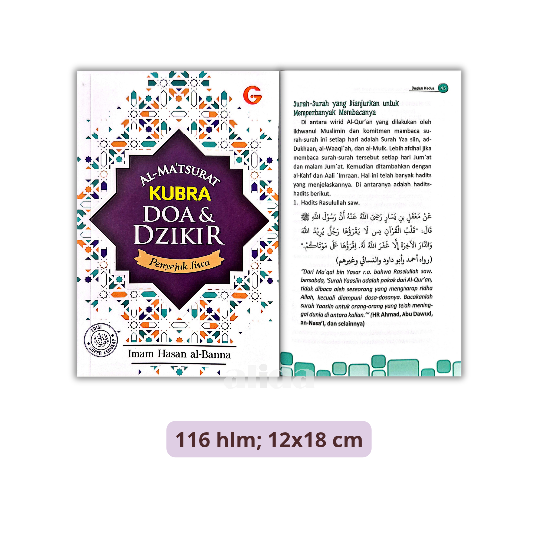 Buku Al- Ma'tsurat Kubra Doa & Dzikir Penyejuk Jiwa - Gema Insani Press