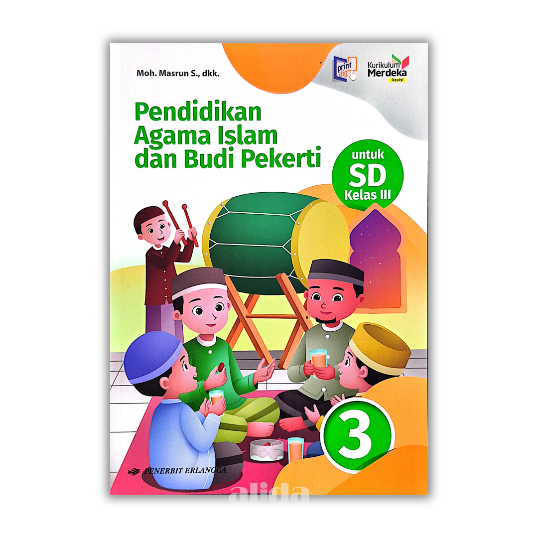 [Kelas 3] Buku Pelajaran SD/MI Kurikulum Merdeka PAI Dan Budi Pekerti - ERLANGGA