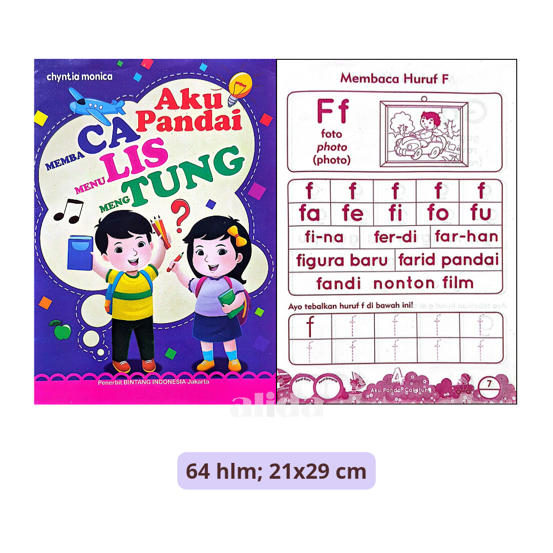 Buku Aku Pandai CALISTUNG - Bintang Indonesia