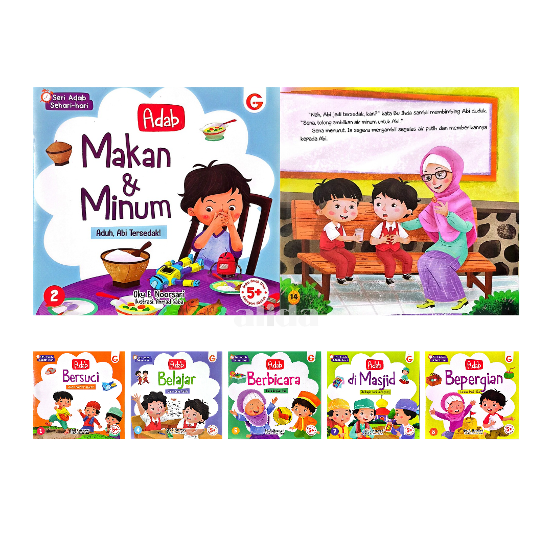 Buku Cerita Seri Adab Sehar-Hari - Gema Insani Press