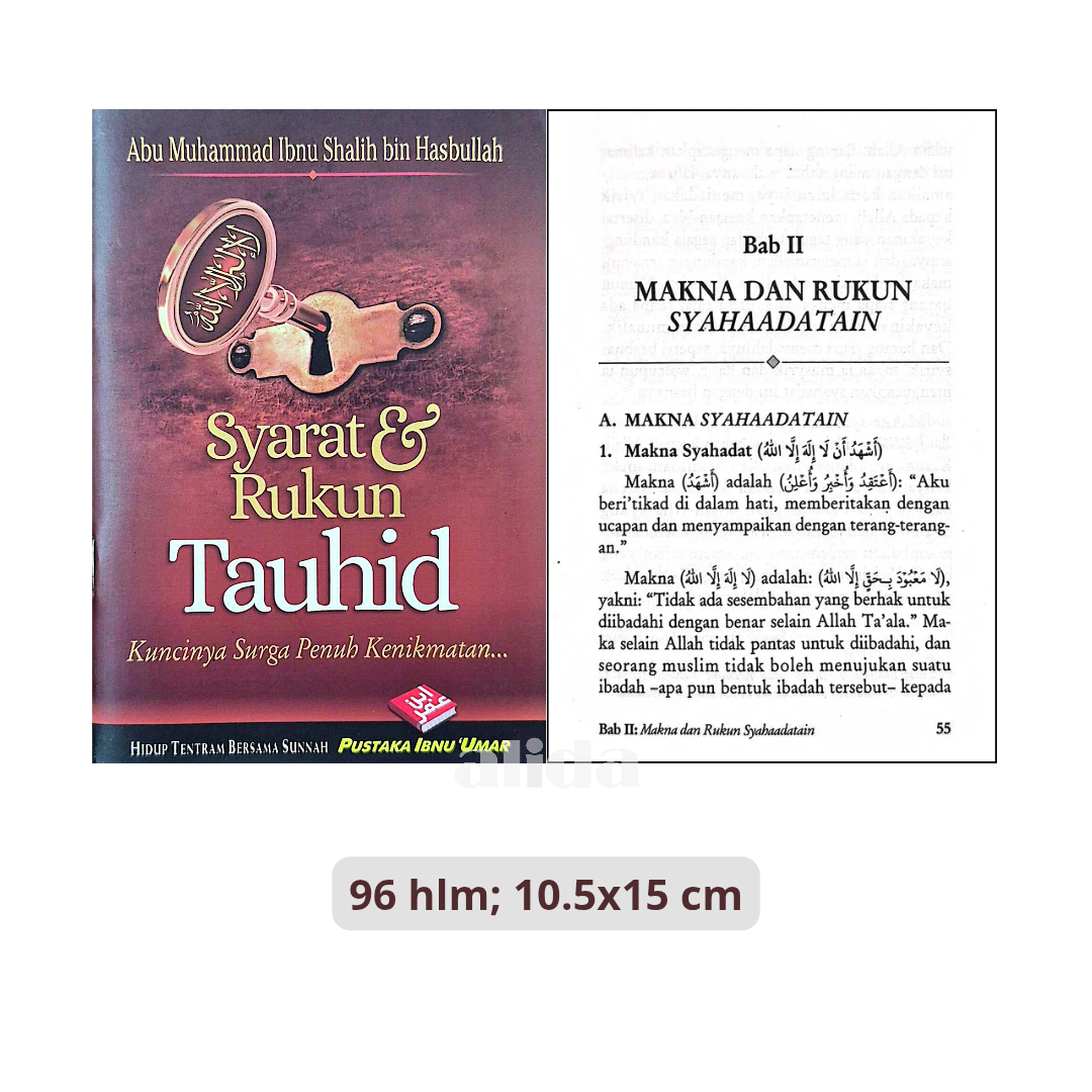 Buku Syarat Rukun & Tauhid - Pustaka Ibnu Umar