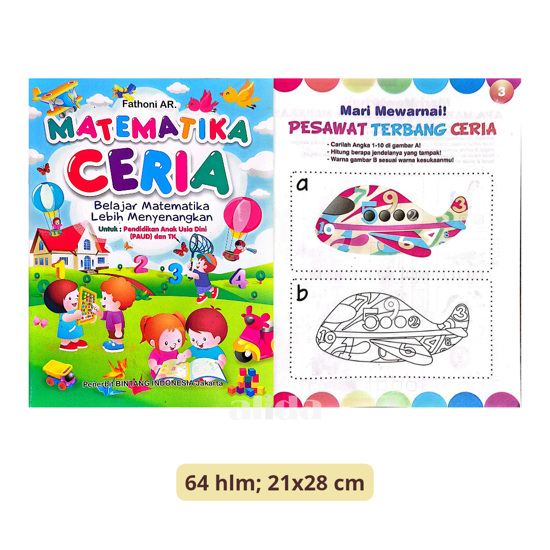 Buku Matematika Ceria - Bintang Indonesia