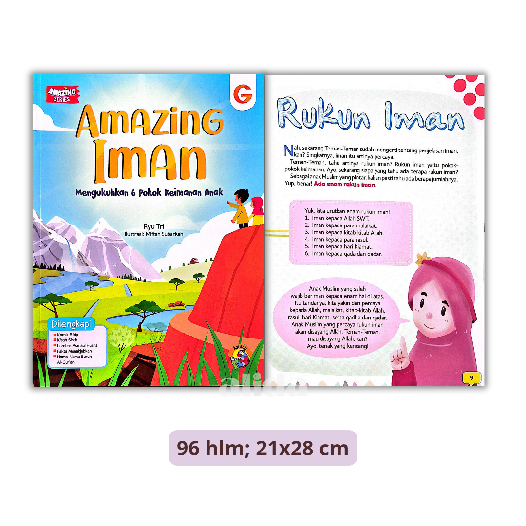 Buku Cerita Amazing Iman - Gema Insani Press