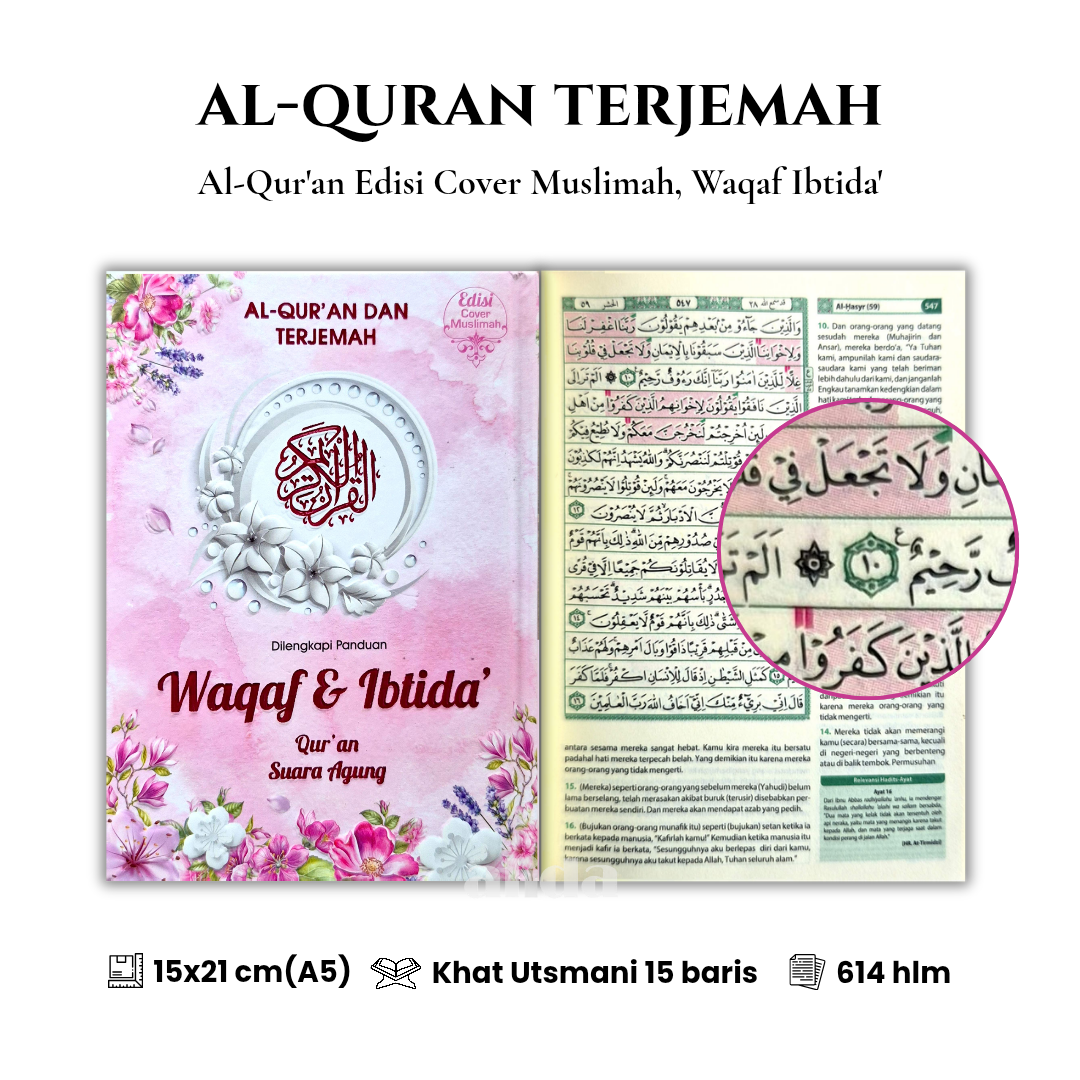 87 Cover+isi Waqaf Terjemah Muslimah A5 Pink 2.png