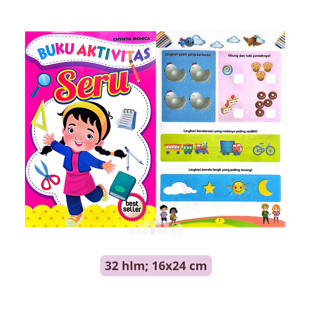Buku Aktivitas Seru - Bintang Indonesia