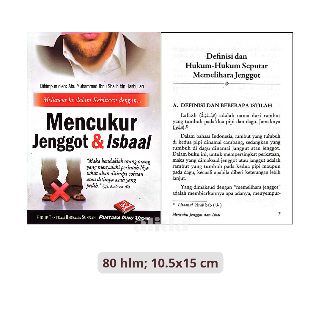 Buku Mencukur Jenggot & Isbaal - Pustaka Ibnu Umar