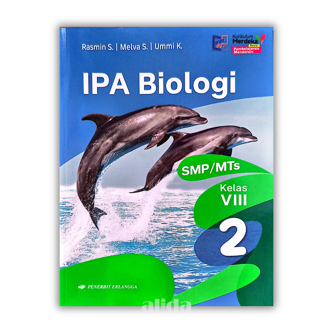 [Kelas 8] Buku Pelajaran SMP/MTS Full Color Kurikulum Mereka IPA Biologi - ERLANGGA