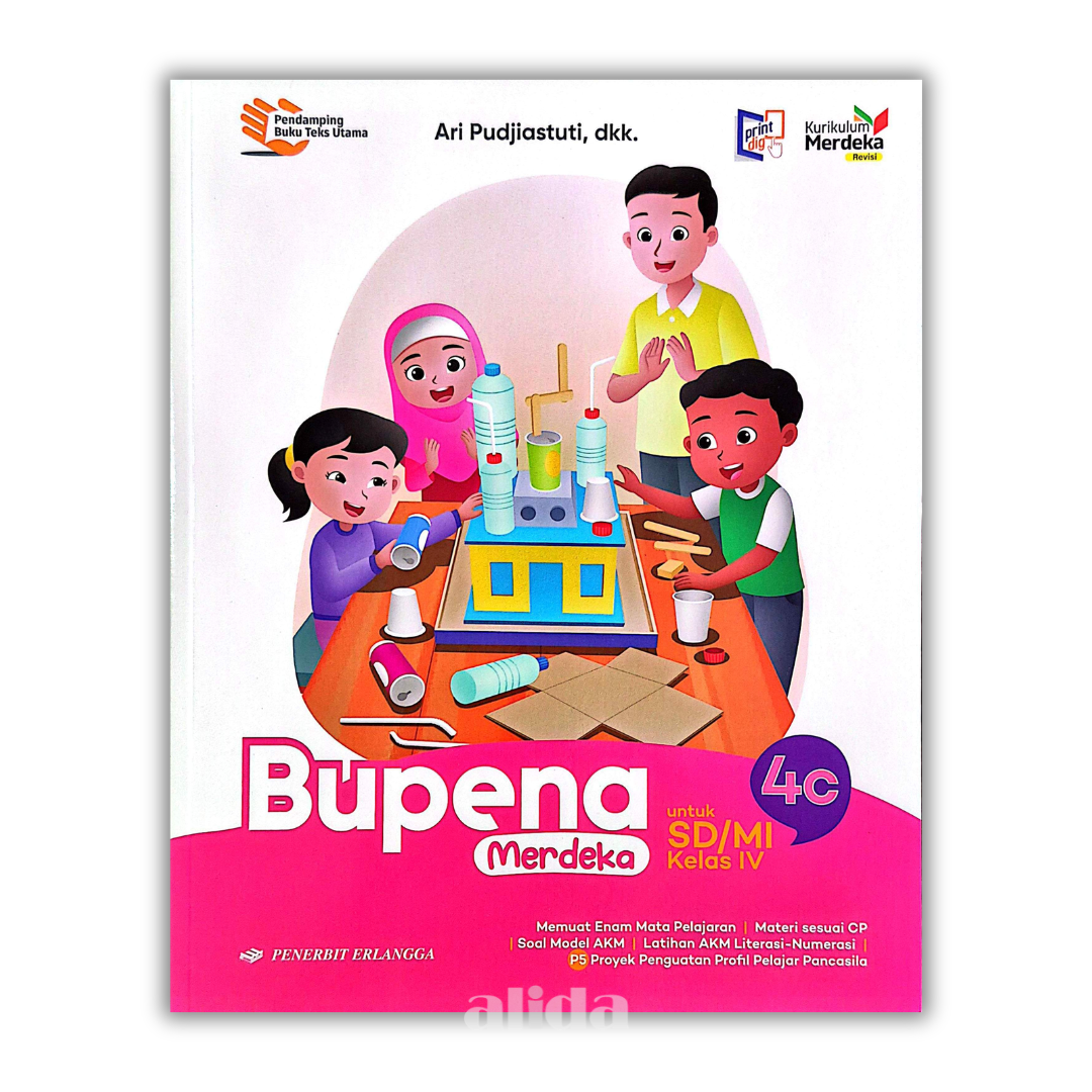 [Kelas 4] BUPENA 4c Revisi SD/MI Kurikulum Merdeka - ERLANGGA