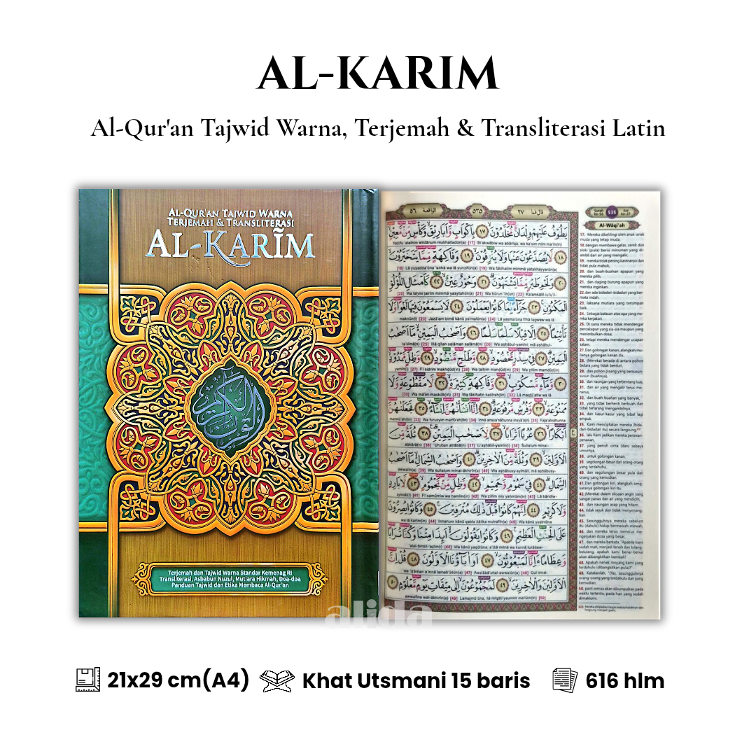 40 Cover+isi Al-Karim A4 Hijau .png