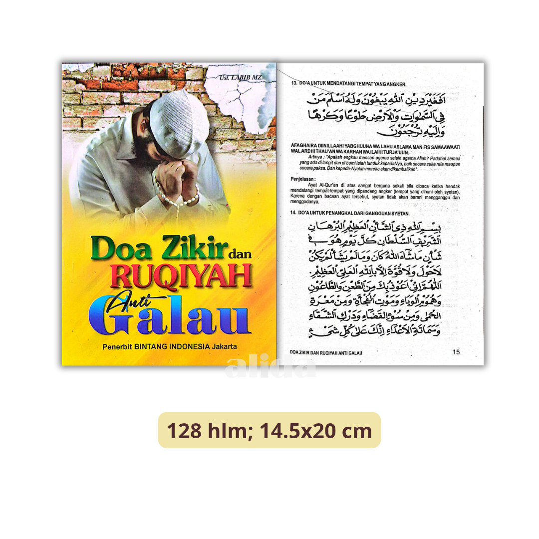 Buku Doa Zikir dan Ruqiyah Anti Galau - Bintang Indonesia