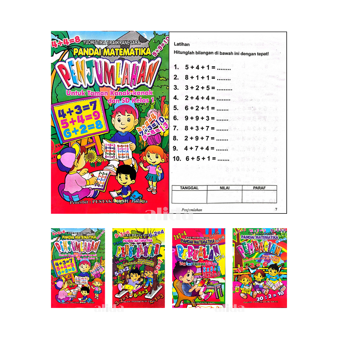 Buku Seri Pandai Matematika - Pustaka Sandro Jaya
