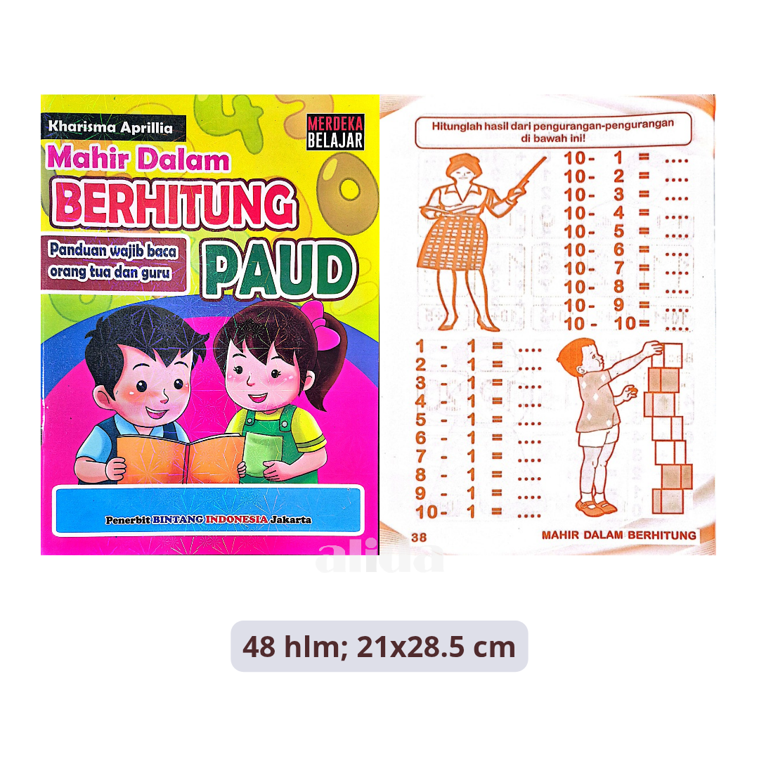 Buku Mahir Dalam Berhitung PAUD - Bintang Indonesia