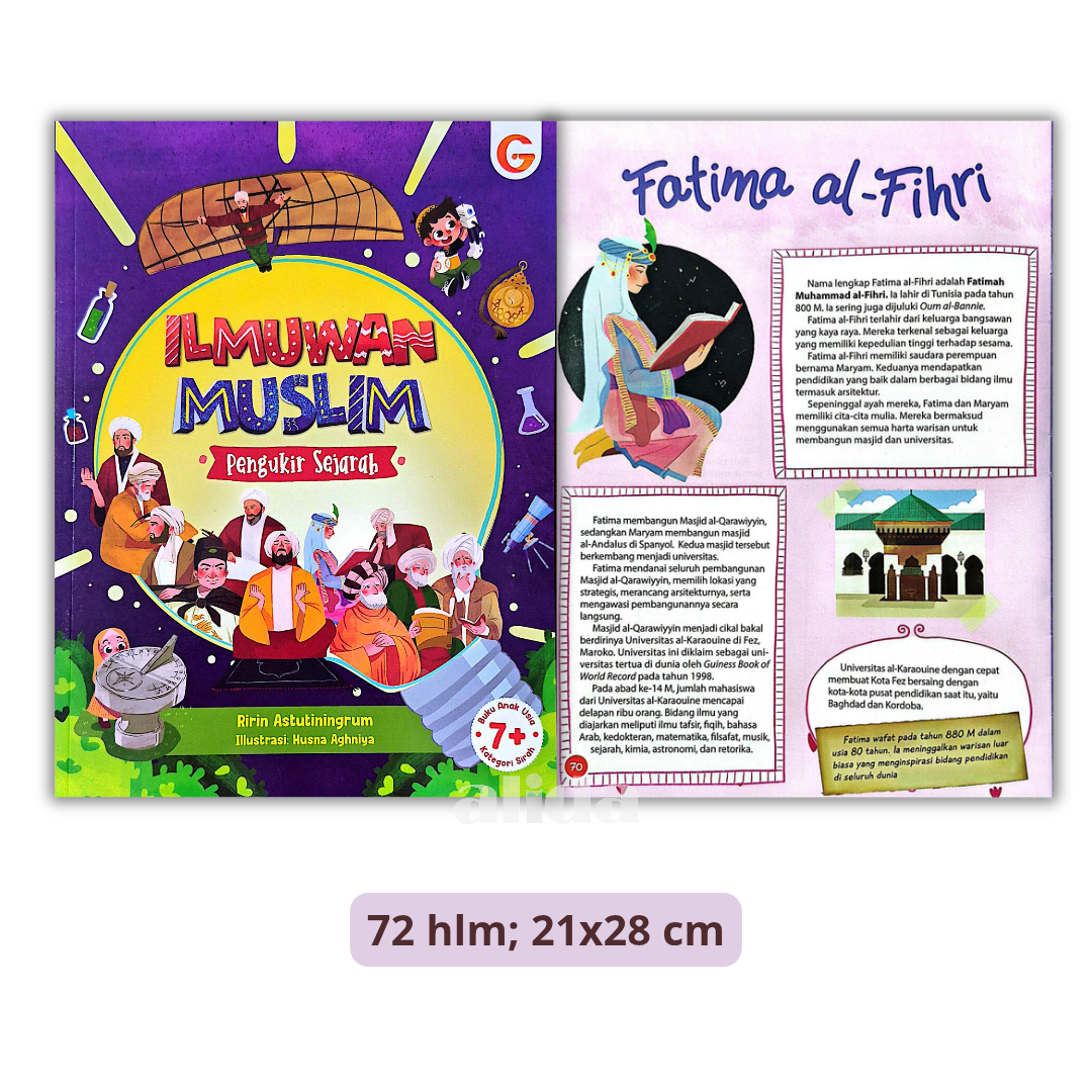 Buku Ilmuwan Muslim Pengukir Sejarah - Gema Insani Press