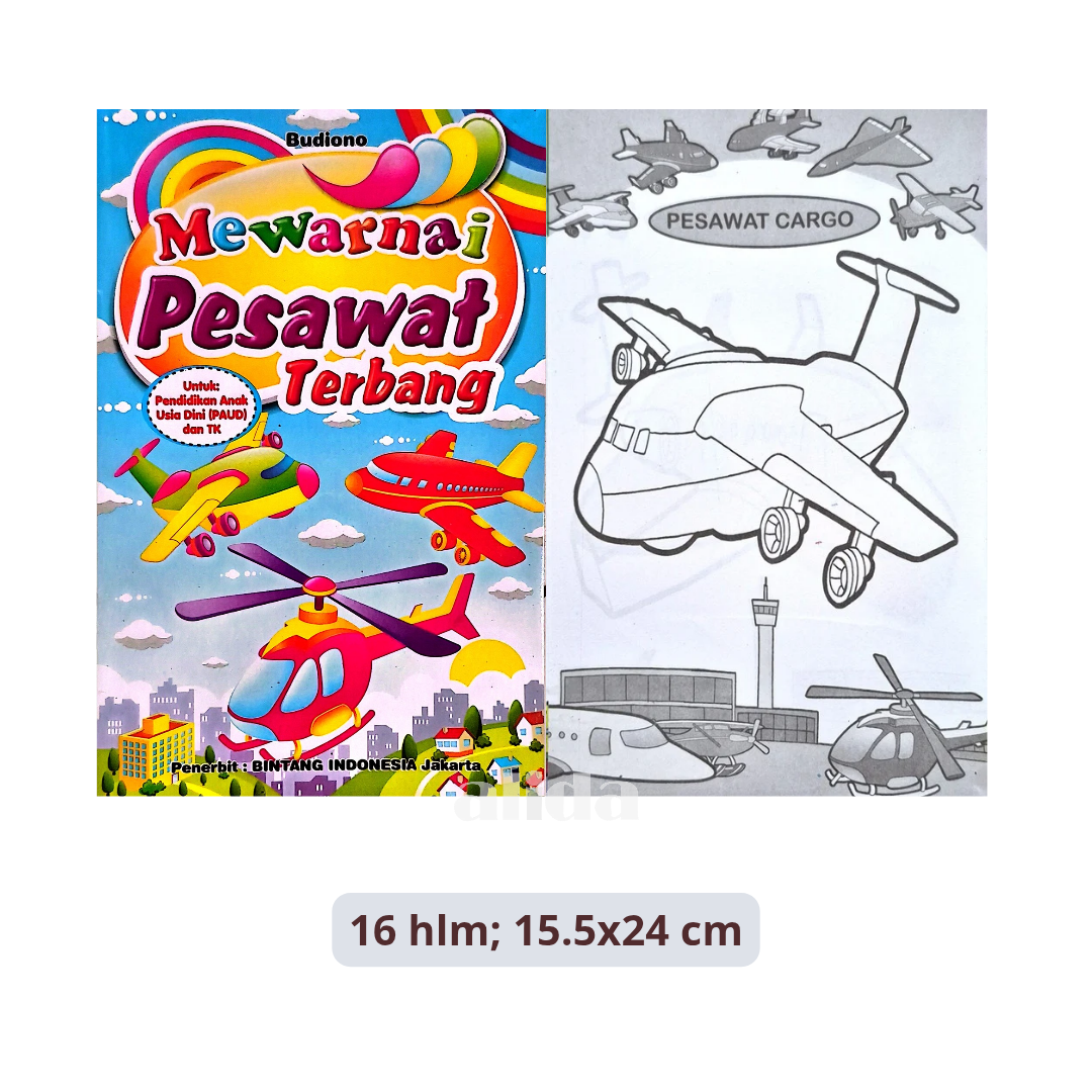 909 Cover+isi Mewarnai Pesawat Terbang.png