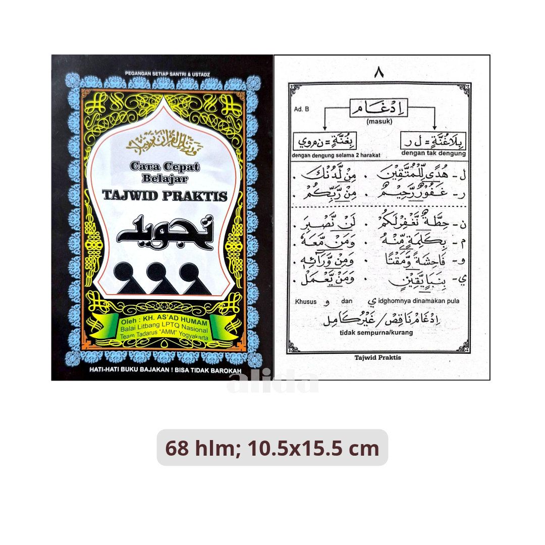 Buku Cara Cepat Belajar Tajwid Praktis - AMM Yogyakarta