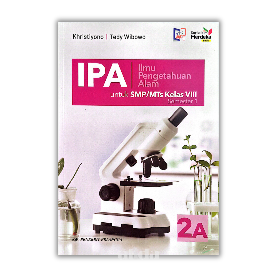 [Kelas 8] Buku Pelajaran SMP/MTS IPA 2A Kurikulum Merdeka - ERLANGGA
