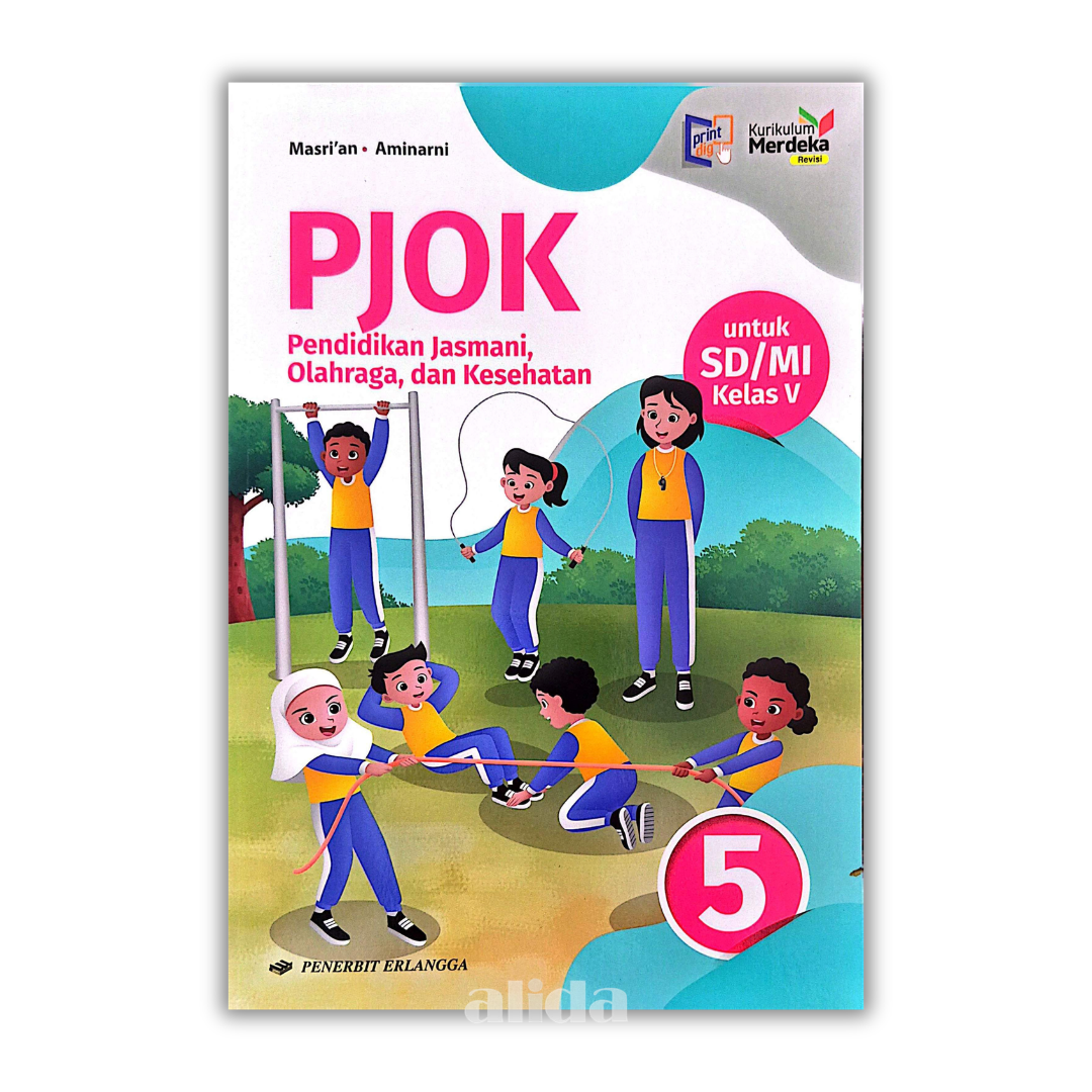 [Kelas 5] Buku Pelajaran SD/MI Kurikulum Merdeka PJOK - ERLANGGA
