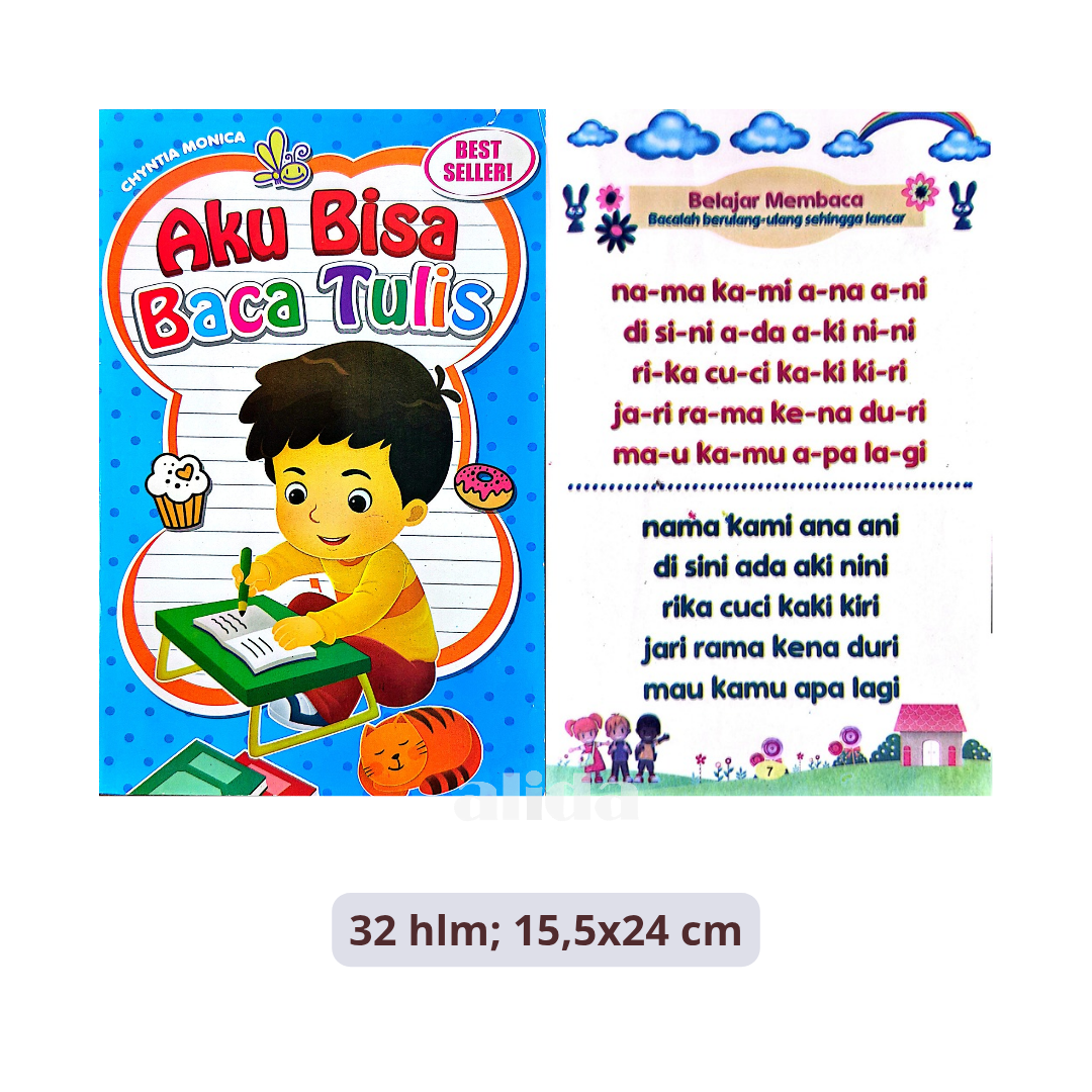 Buku Aku Bisa Baca Tulis - Bintang Indonesia