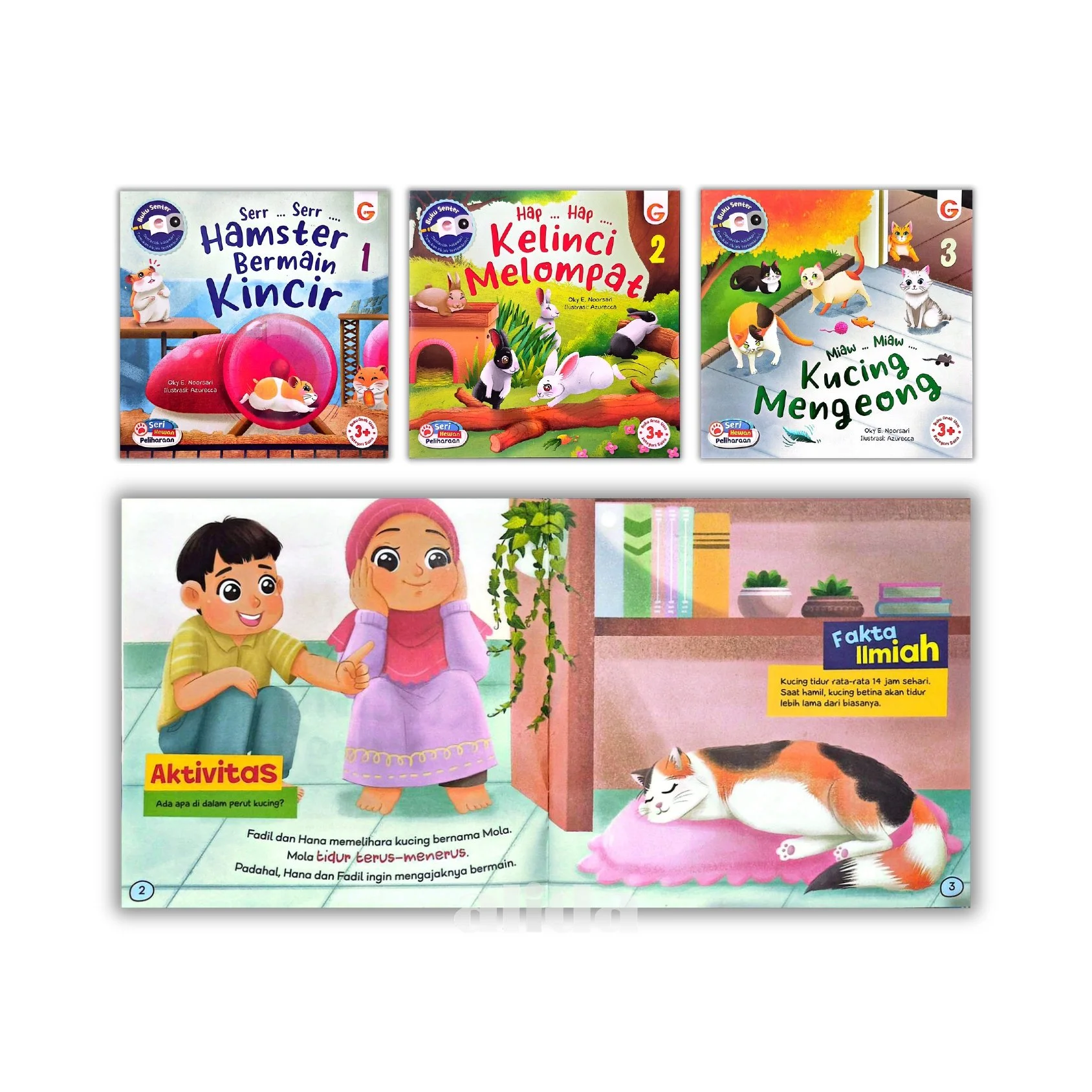 Buku Cerita Seri Hewan Peliharaan - Gema Insani Press