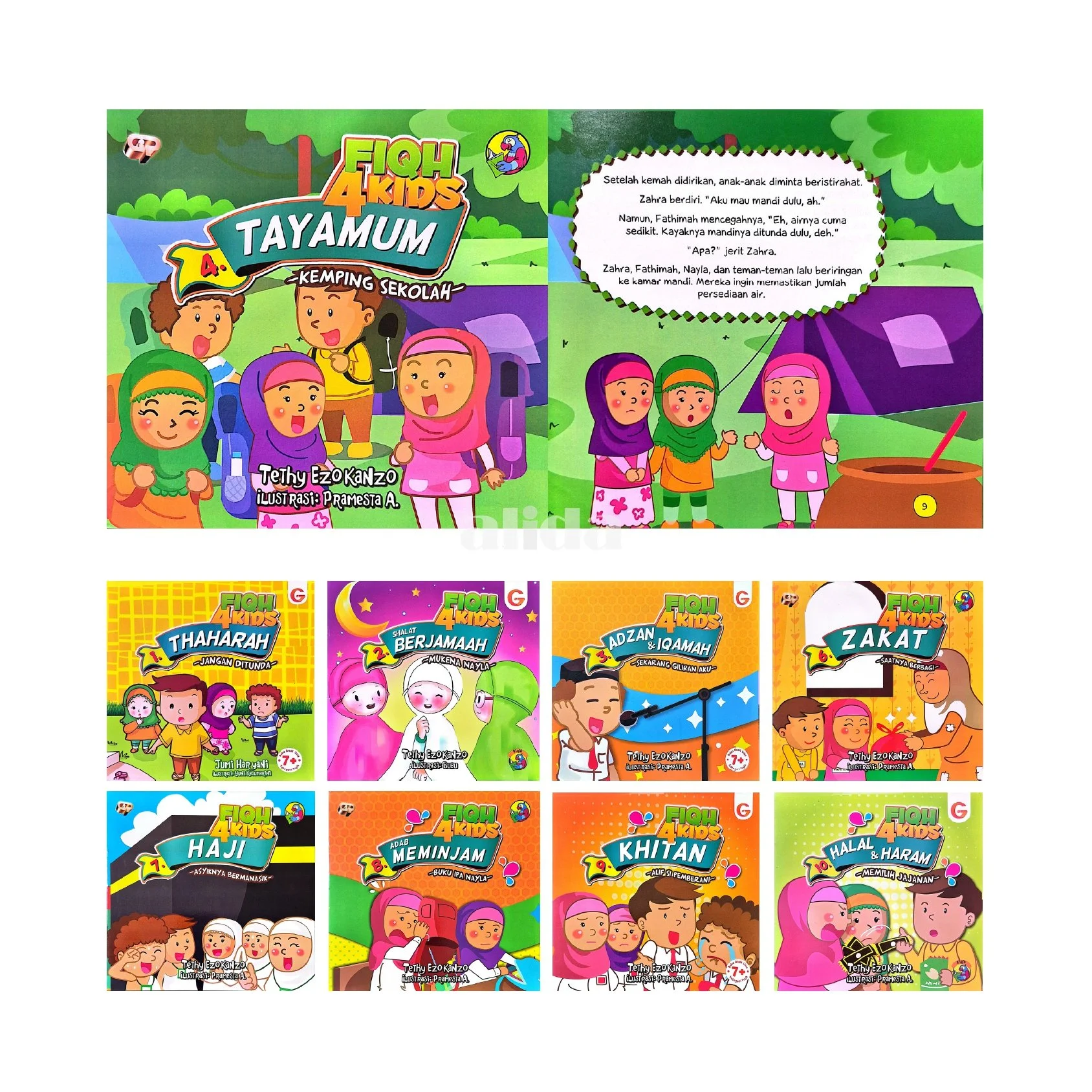 Buku Cerita Seri Fiqh 4 Kids - Gema Insani Press