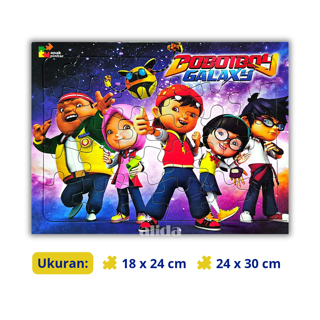 Puzzle Boboiboy - Mainan Anak Tema Karakter Kartun