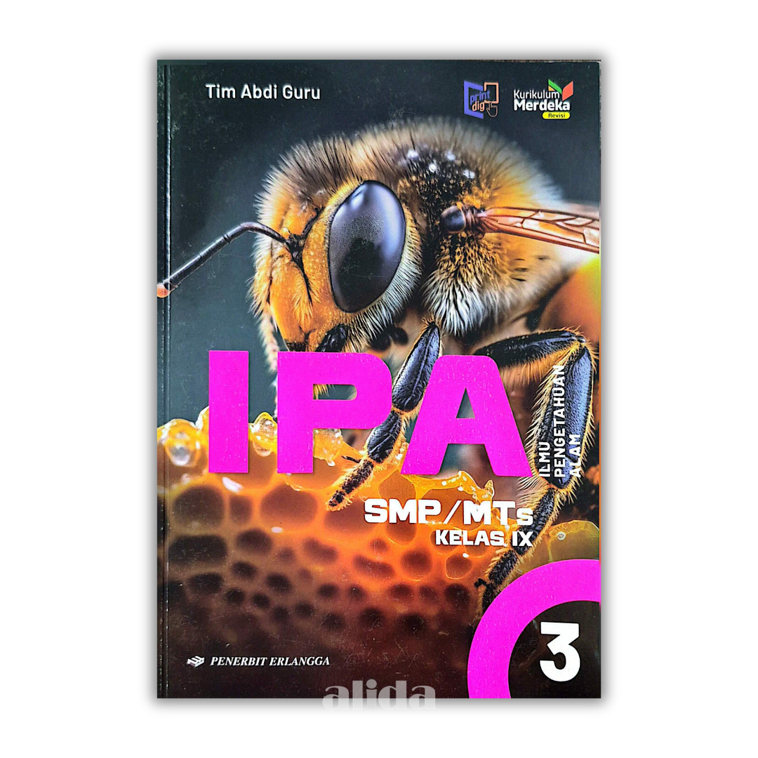 [Kelas 9] Buku Pelajaran SMP/MTS Full Color Kurikulum Merdeka IPA - ERLANGGA