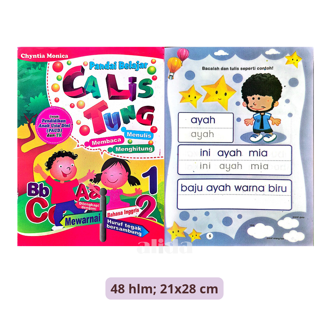 Buku Pandai Belajar Calistung - Bintang Indonesia