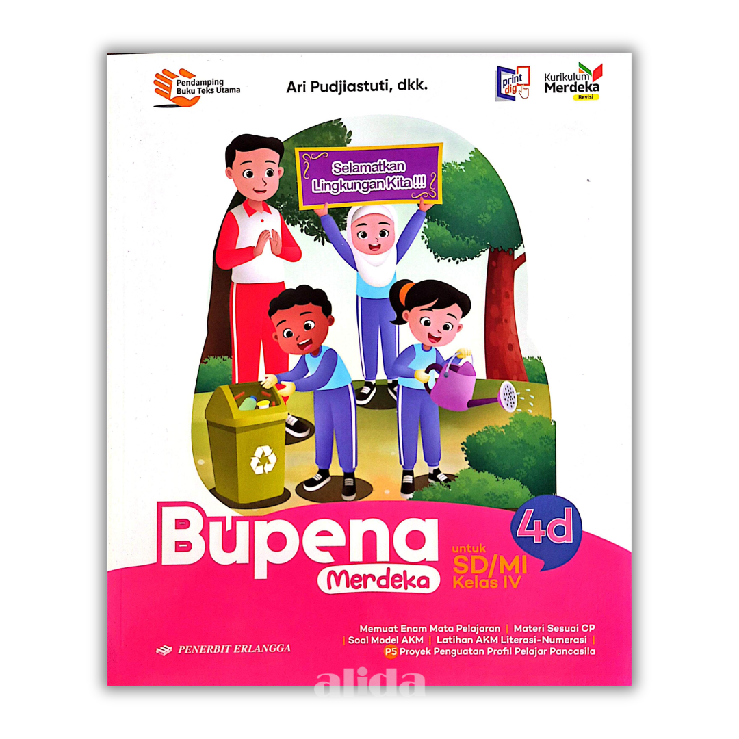 [Kelas 4] BUPENA 4d Revisi SD/MI Kurikulum Merdeka - ERLANGGA