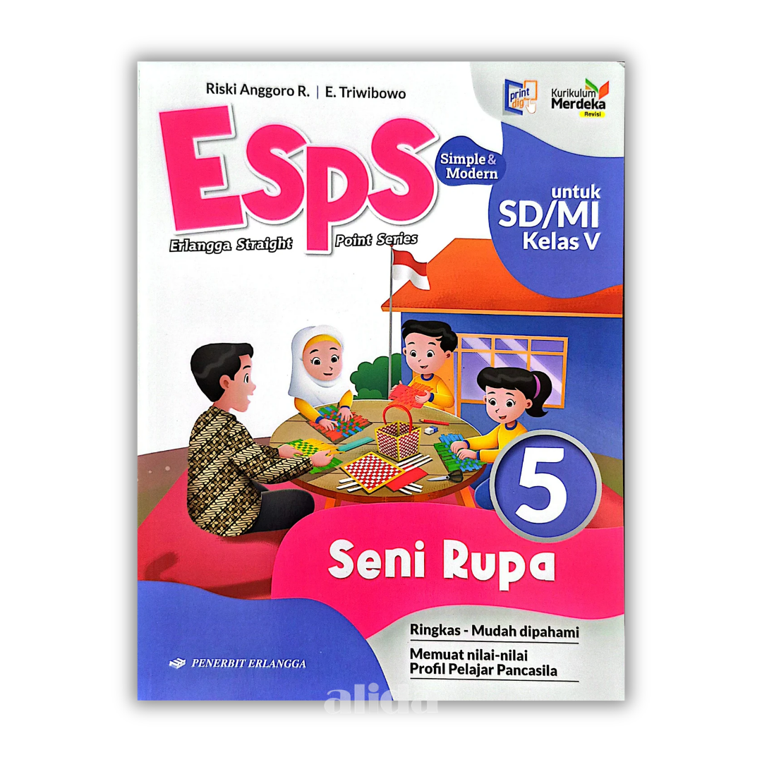 [Kelas 5] ESPS Buku Pelajaran SD/MI Kurikulum Merdeka Seni Rupa - ERLANGGA