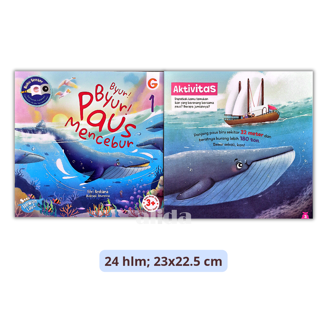 Buku Cerita Seri Hewan Laut - Gema Insani Press