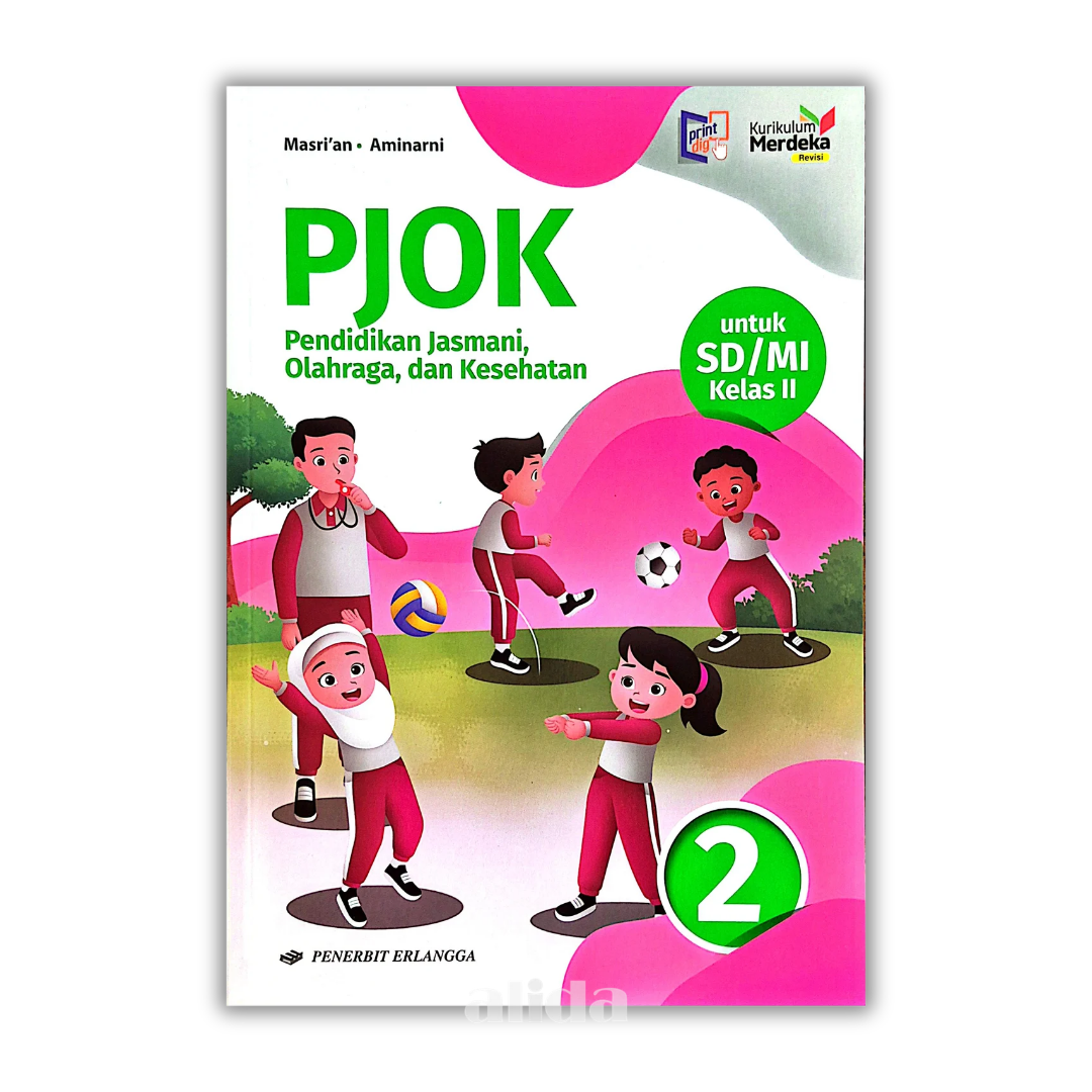 [Kelas 2] Buku Pelajaran SD/MI Kurikulum Merdeka PJOK - ERLANGGA