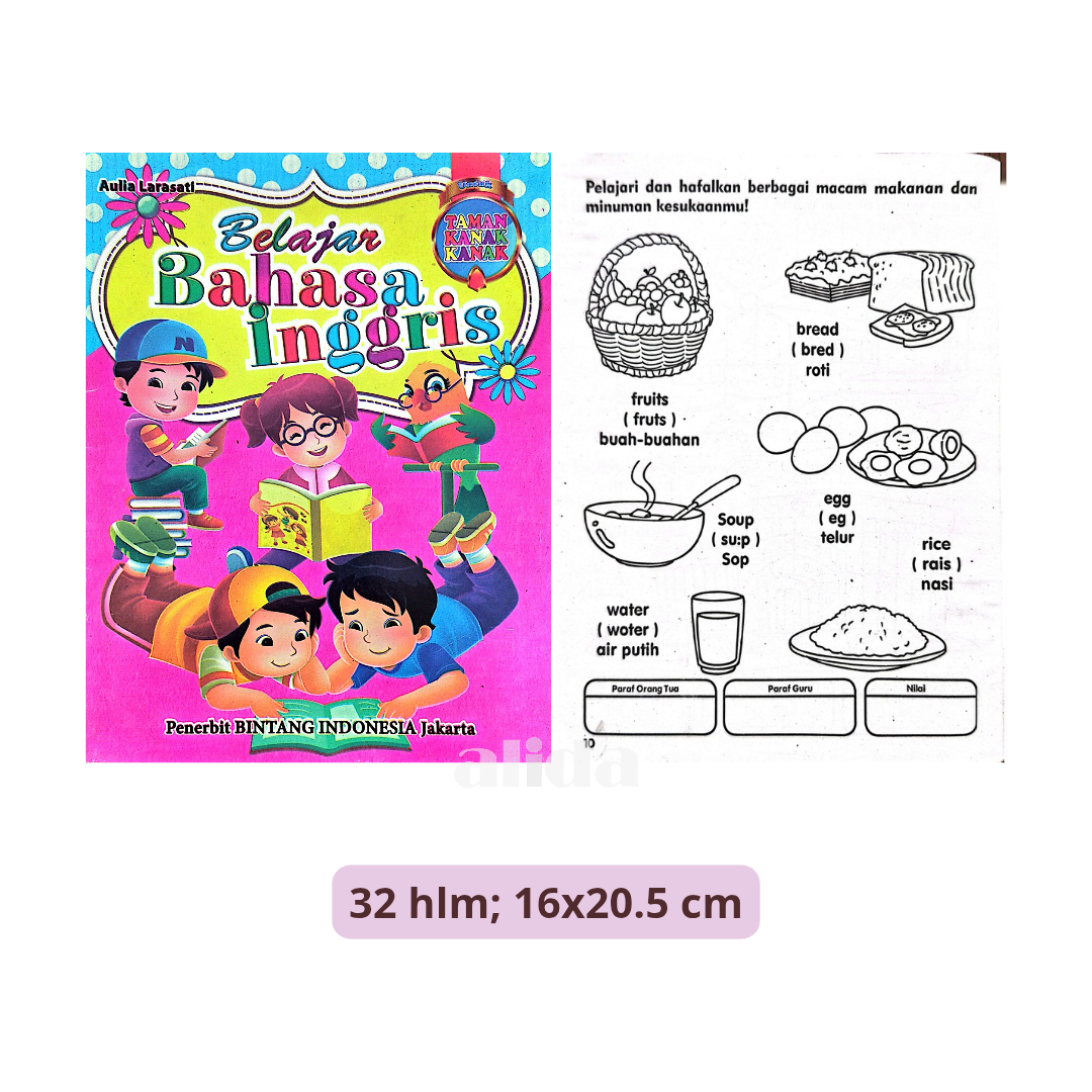 Buku Belajar Bahasa Inggris - Bintang Indonesia