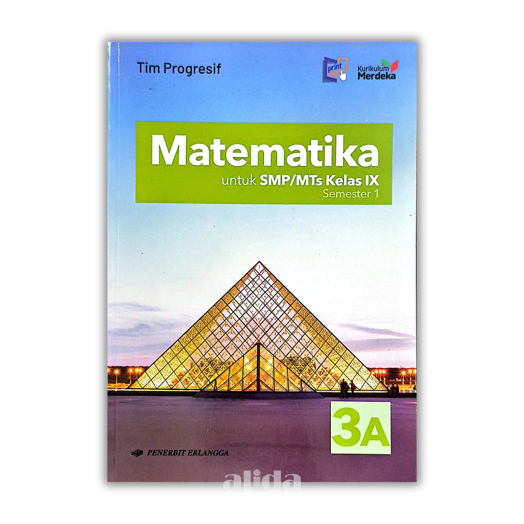 [Kelas 9] Buku Pelajaran SMP/MTS Matematika 3A Kurikulum Merdeka - ERLANGGA