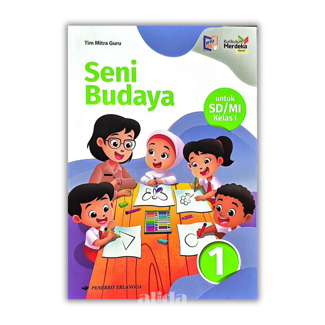[Kelas 1] Buku Pelajaran SD/MI Kurikulum Merdeka Seni Budaya - ERLANGGA