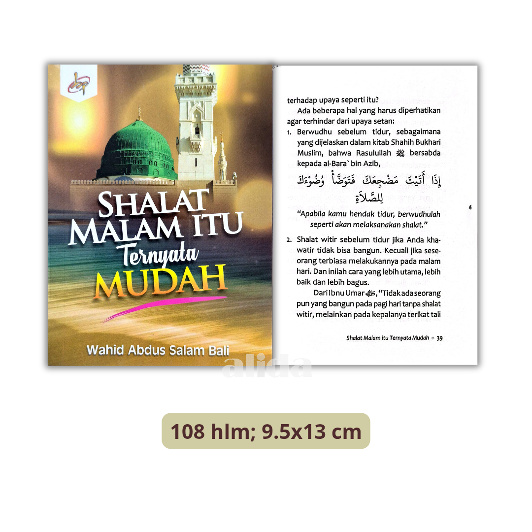 Buku Shalat Malam Itu Ternyata Mudah - Bina Mintra Press